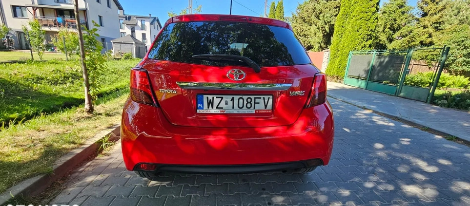 Toyota Yaris cena 41200 przebieg: 59300, rok produkcji 2016 z Sułkowice małe 172